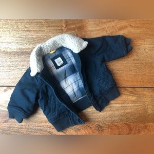 Baby gap Sherpa collared jacket!